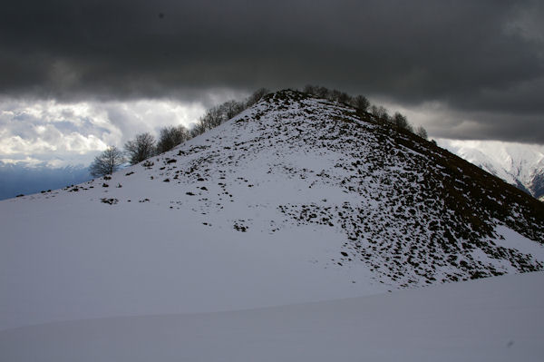Le Pic de Berbeillet depuis le Cap de Castre