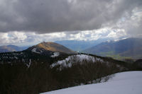 Le Soum de la Pne depuis le Soum de Berducou