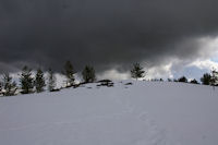 Un petit ressaut avant d'entamer la descente vers le Col de la Serre