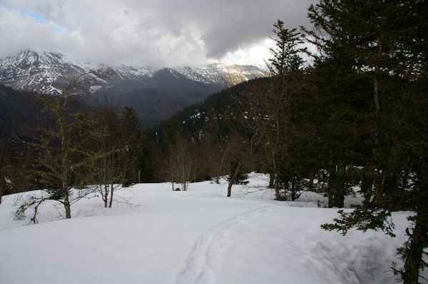 En descendant vers le Col de la Serre