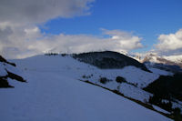 Le dbonnaire Pic de Cantau depuis le Col de Bazs