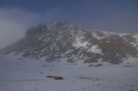 Un sommet se dgage prs du Col de Nests