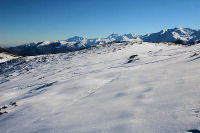 Au centre, le Pic du Midi de Bigorre