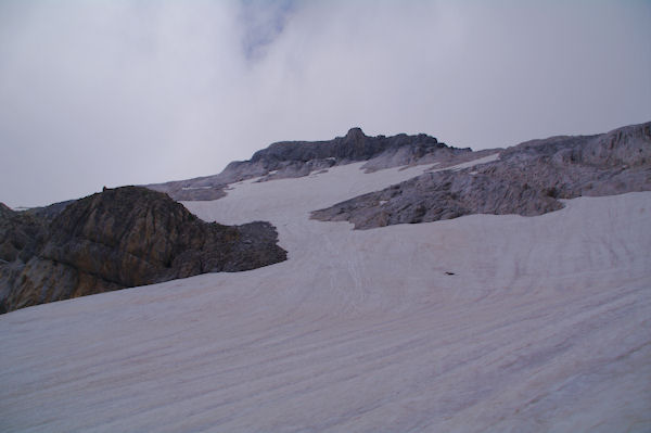 La monte enneige au Casque du Marbor