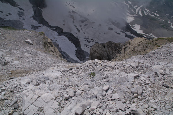 Une brche sous le Casque du Marbor