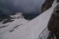 Le Col des Isard et le Pic Anonyme