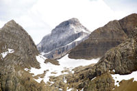 Le Casque de Marbore depuis le Col de Tentes