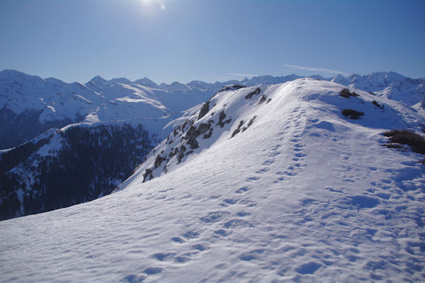 La crte Sud du Hautacam