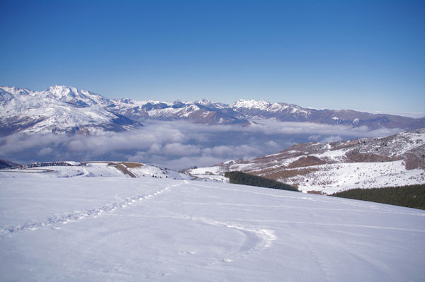 La valle d_Argels Gazost depuis la Soum de Tramassel