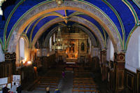 La Chapelle de Pouey Laun depuis la tribune