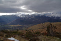 Le Val d_Azun depuis le Col de Couret