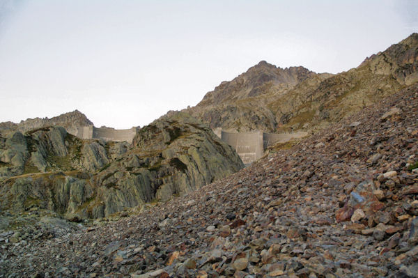 Le barrage de Migoulou