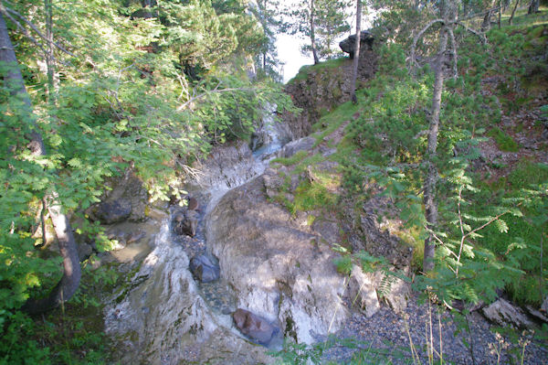Les cascades du ruisseau de Pailla