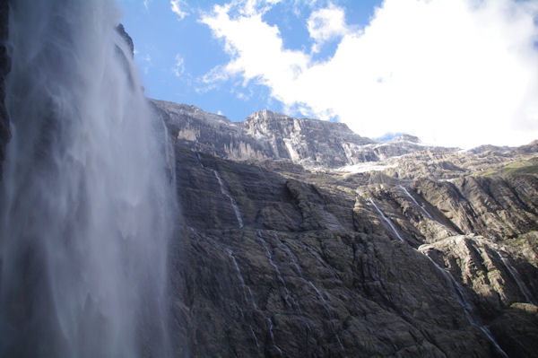 La Grande Cascade, la Tour et le Casque du Marbor