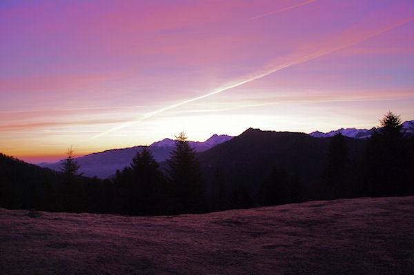 Lever de soleil au Col de Spandelles