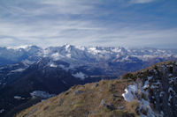 Vue Sud ddepuis le Soum de Granquet