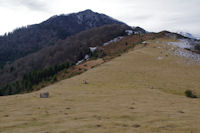 Le Pic de Navaillo depuis le Col d'Ansan