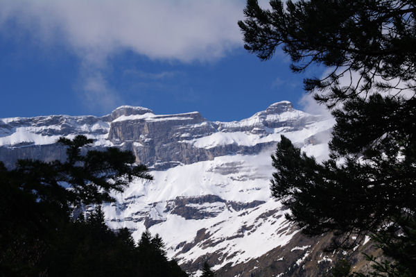 La Tour et le Casque au dessus du Cirque de Gavarnie