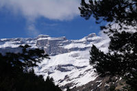 La Tour et le Casque au dessus du Cirque de Gavarnie