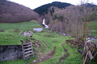 Le ruisseau d'Alans devalant du Bois de  Pailla