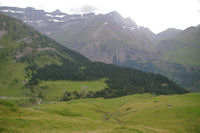 Le Plateau de Pailla, en fond, le Cirque de Gavarnie