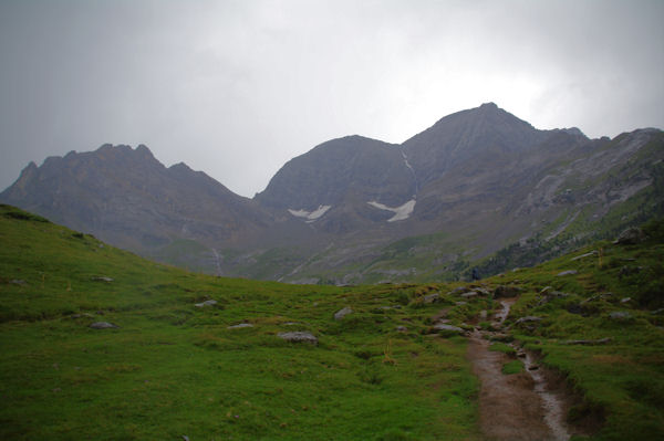 Pic Rouge de Pailla et Astazous depuis le plateau de Pailla