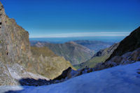 Vue Nord de la Brche du Barbat