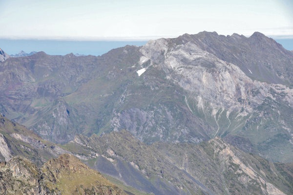 Sanctus, Pic de Louesque et Gabizos depuis le Grand Barbat