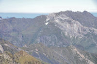 Sanctus, Pic de Louesque et Gabizos depuis le Grand Barbat