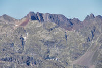 Le Lac de Migouelou et le Pioc d_Estibre depuis le Grand Barbat