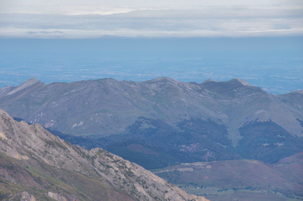 Le Pic d_Estibte, le Pic Arrouy, le Soum de Granquet, le Soum de LAs Escures et le Soum de Conques