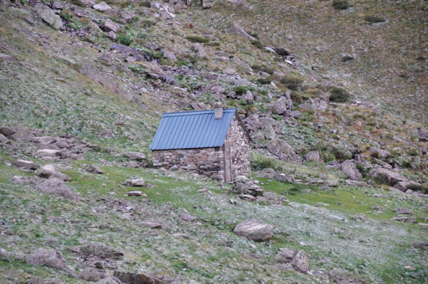 Une des cabanes du Barbat