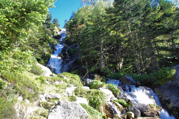 Cescades sur le ruisseau du Pic Arrouy