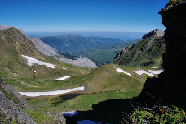 Le Lac de Louesque depuis la Brche de Louesque