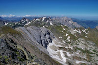 L'arete menant au Grand Gabizos