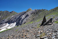 L'arete menant au Grand Gabizos