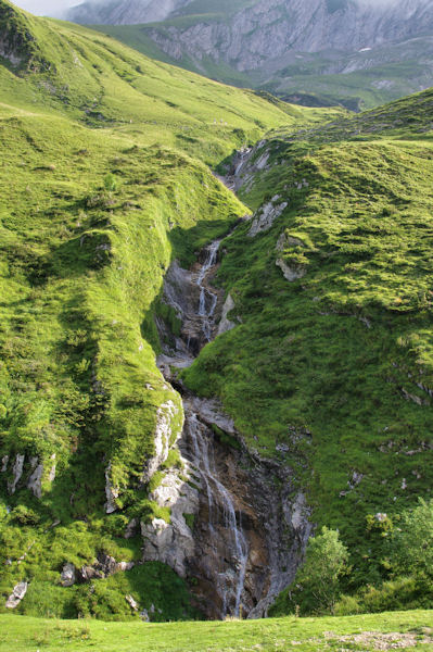 Les cascades du ruisseau de las Touergues