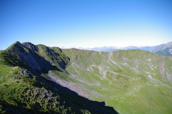 La crte entre le Soum de Granquet et le Pic de l_Estibte