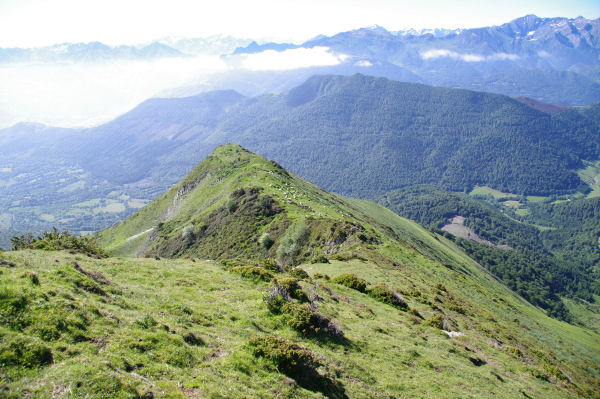 La crte Sud du Soum de las Escures