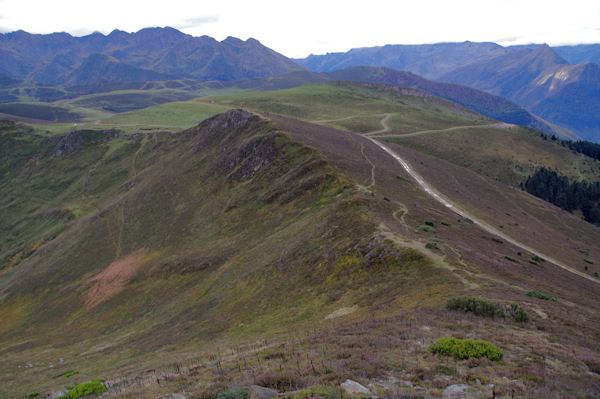 La crte Sud du Hautacam