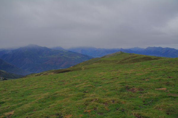 Le sommet de la crte de Bigaloume