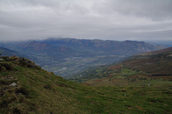 La Valle d_Argels Gazost depuis le Soum de Maucasau