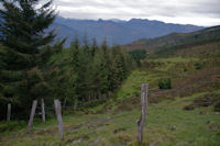 Les Arres, au dessus du vallon d'Estibos