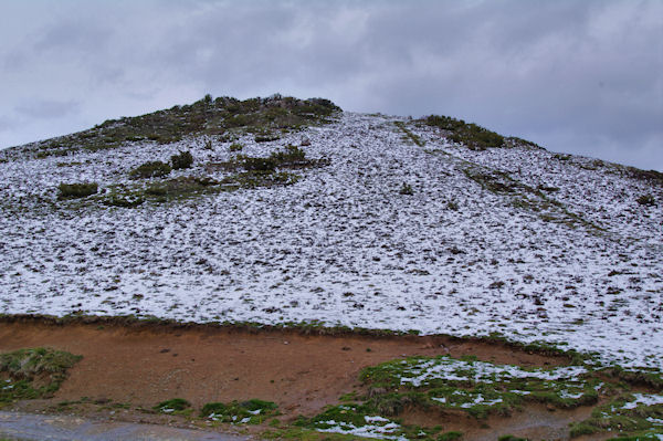 Le Tuc de Couret depuis le Col d_Azet