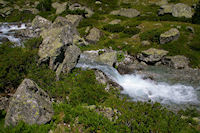 Les eaux bouillonnantes du Larribet