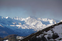 Le Col d_Aubisque, au dessus le Capran de Sesques