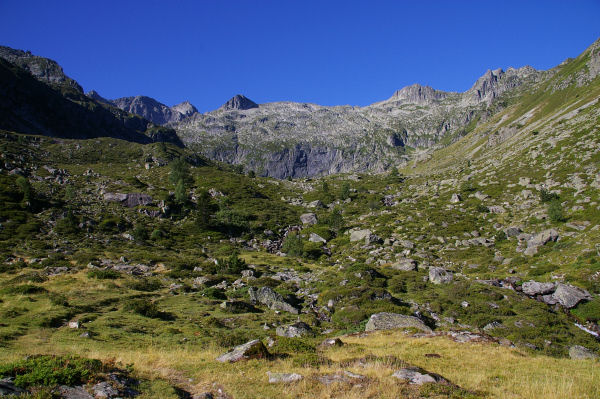 La Bareille, au dessus du Lac de Plaa de Prat