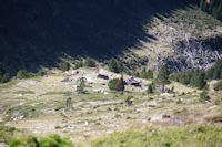 La cabane de Lustou en cours de renovation