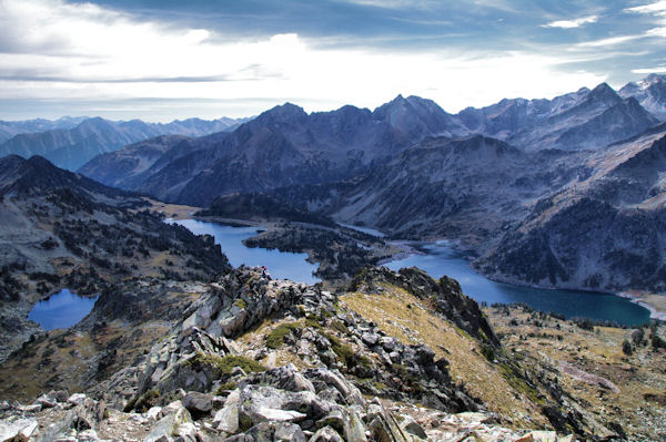 Le Gourguet de Madamte, le Lac d_Aumar et le Lac d_Aubert