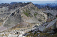 Le Col de Madamete et le Pic d'Estibere